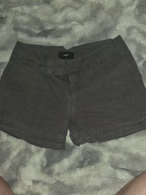 Obey Women's Dark Gray Casual Shorts